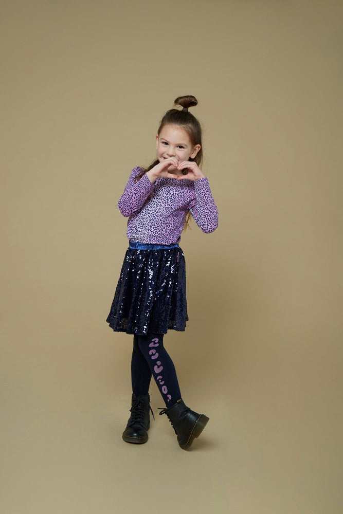 JUBEL Paillettenrock Wild Soul indigo