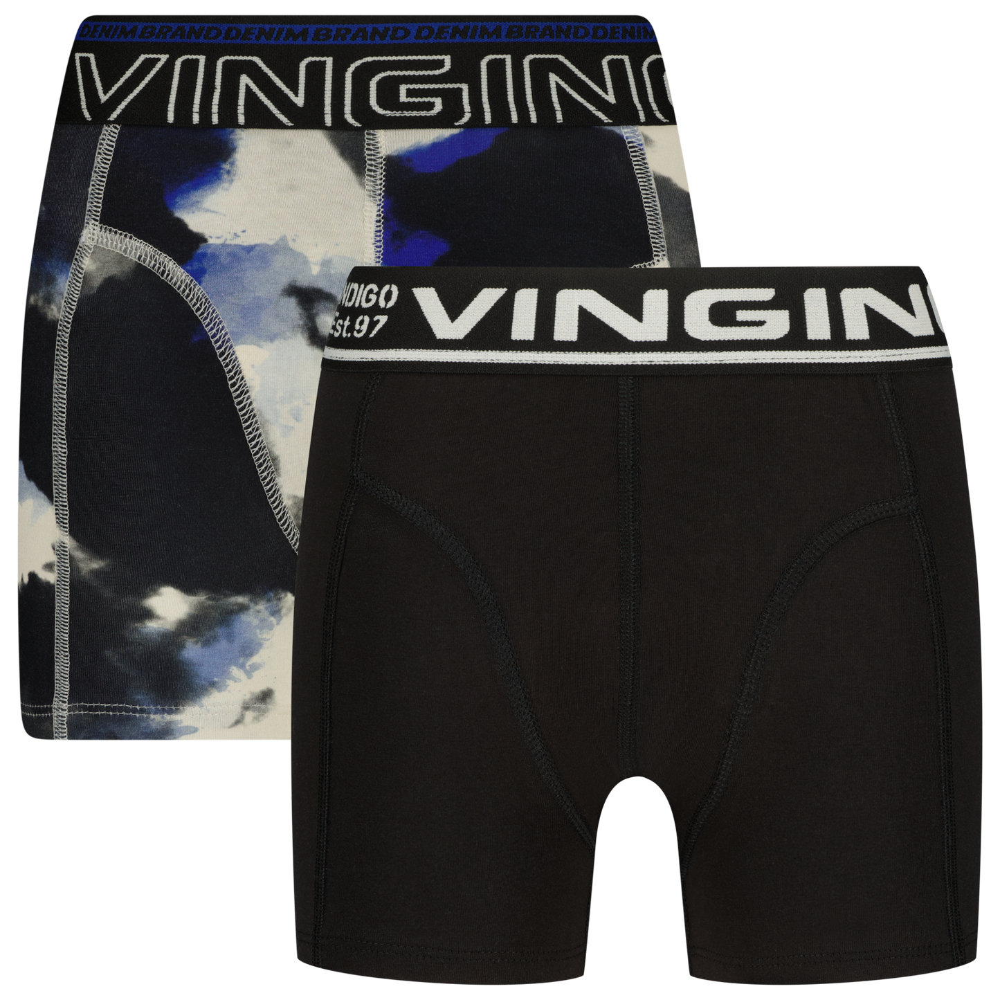 VINGINO 2er Set Pants SMOKEY deep black