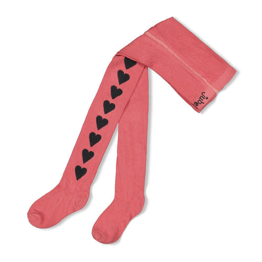 JUBEL Strumpfhose Queen of Hearts rosa