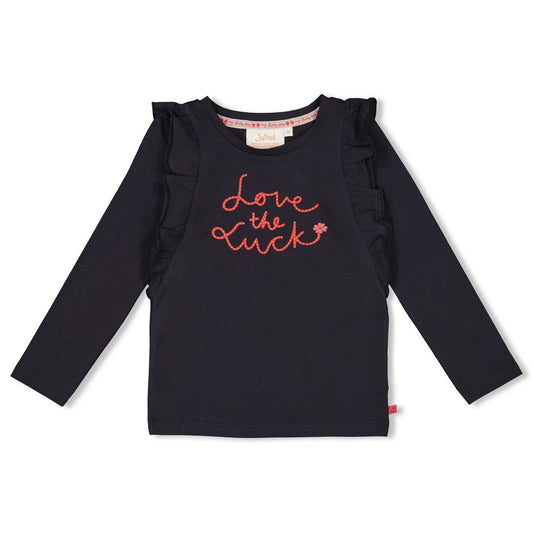 JUBEL Shirt Queen of Hearts Luck anthrazit