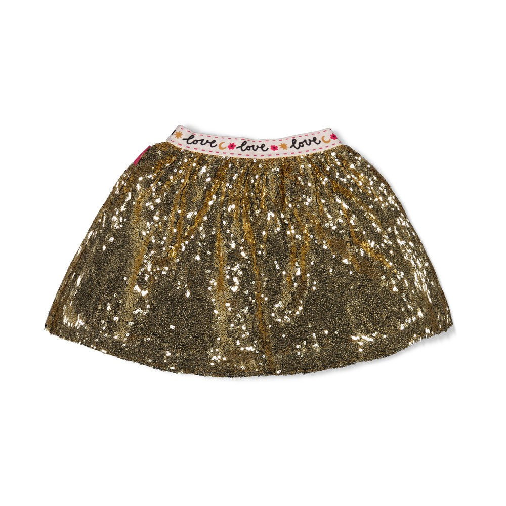 JUBEL Paillettenrock Shine Bright gold