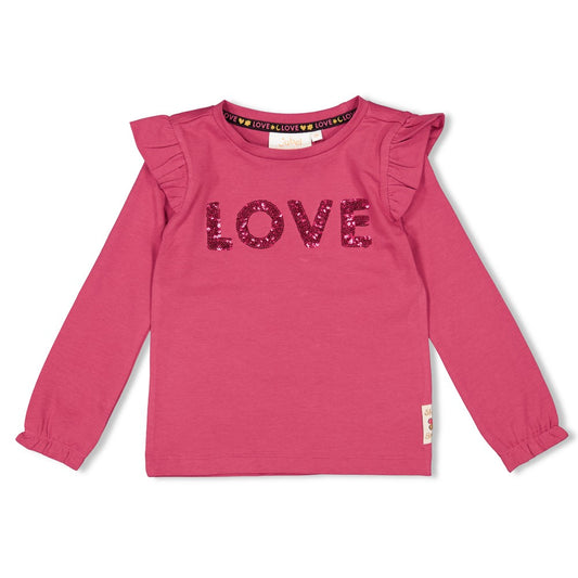JUBEL Shirt Shine Bright Love violet