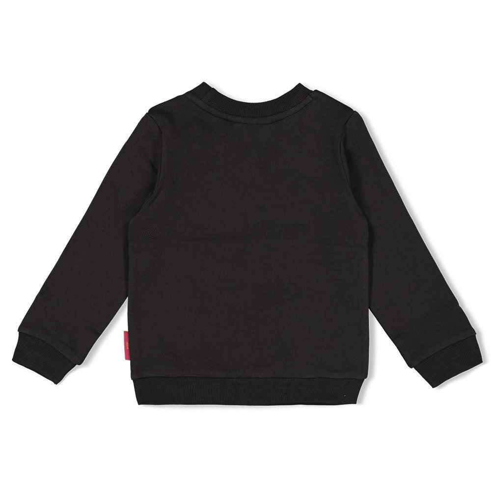 JUBEL Sweatshirt Shine Bright Blumen anthrazit