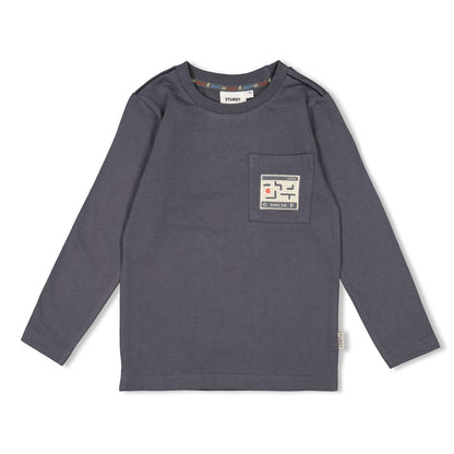 STURDY Shirt Couch Club (Rückenprint) anthrazit