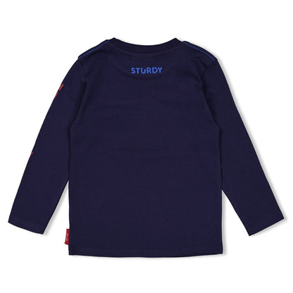 STURDY Shirt Waves and Whales marine