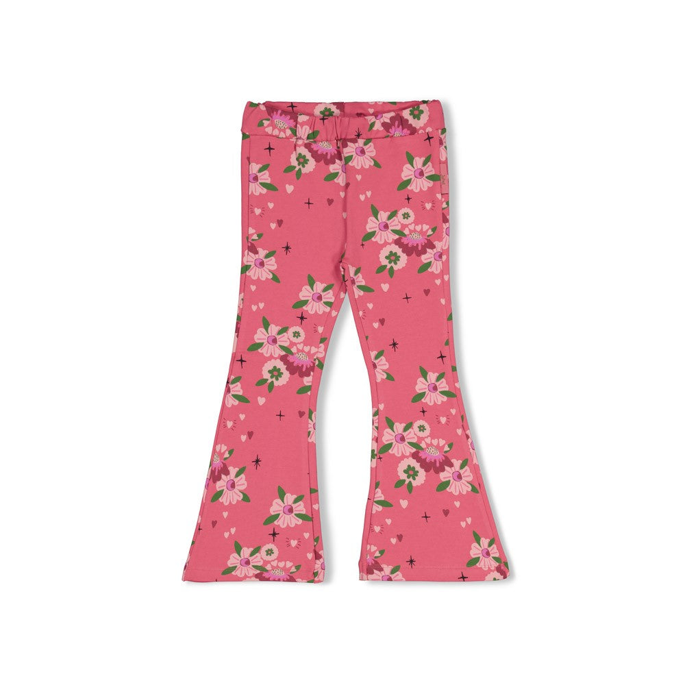 JUBEL Legging Moon Flowers rosa