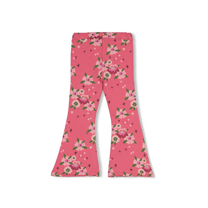 JUBEL Legging Moon Flowers rosa