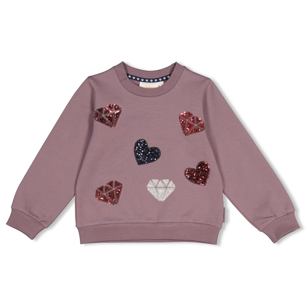 JUBEL Sweatshirt Daily Princess flieder