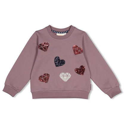 JUBEL Sweatshirt Daily Princess flieder