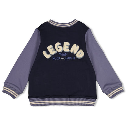 STURDY Sweatjacke Rock the Earth dunkelblau