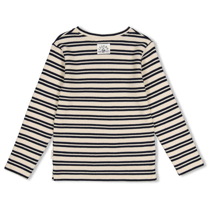 STURDY Shirt Rock the Earth Streifen offwhite