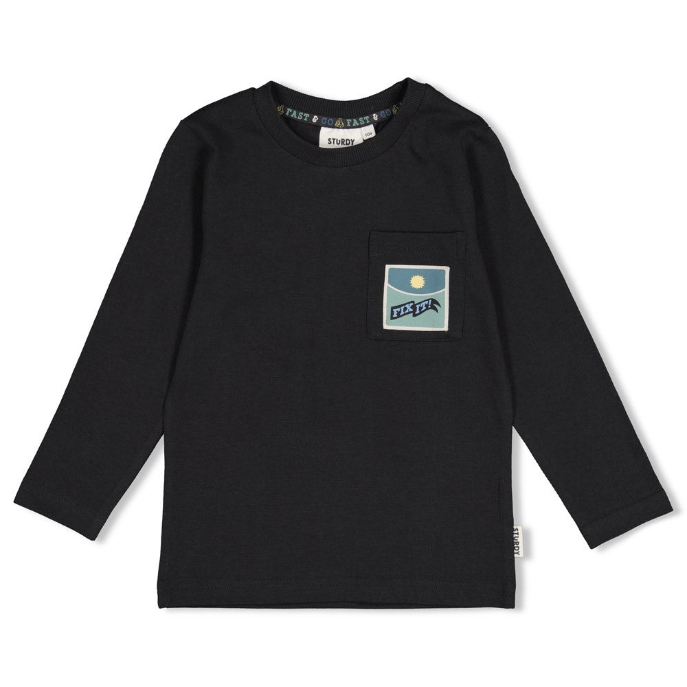STURDY Shirt Fix it anthrazit