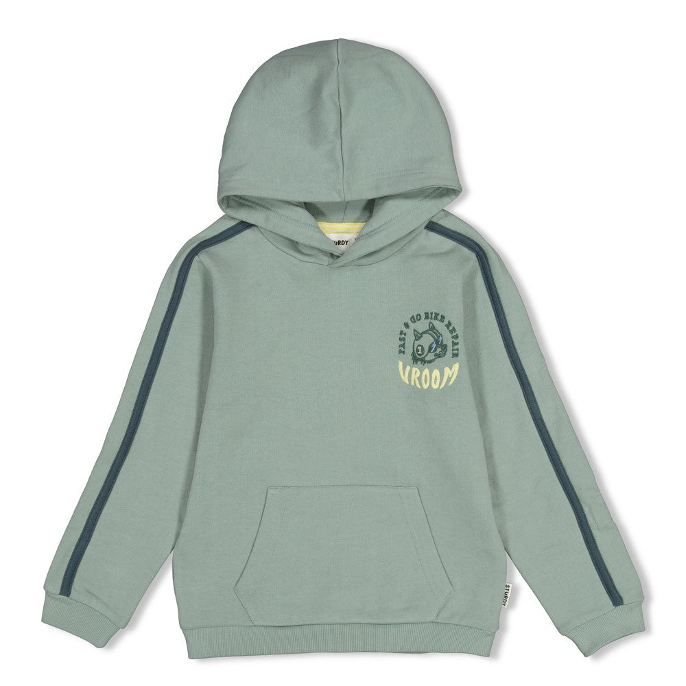 STURDY Kapuzensweat / Hoodie Fix it jade green