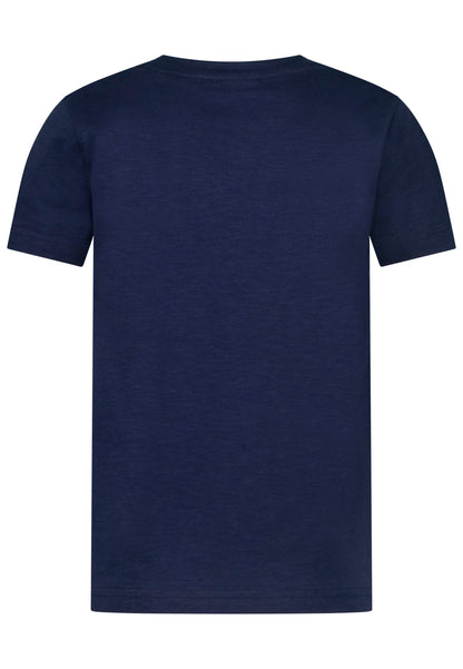 Salt and Pepper T-Shirt Feuerwehr Chief true navy