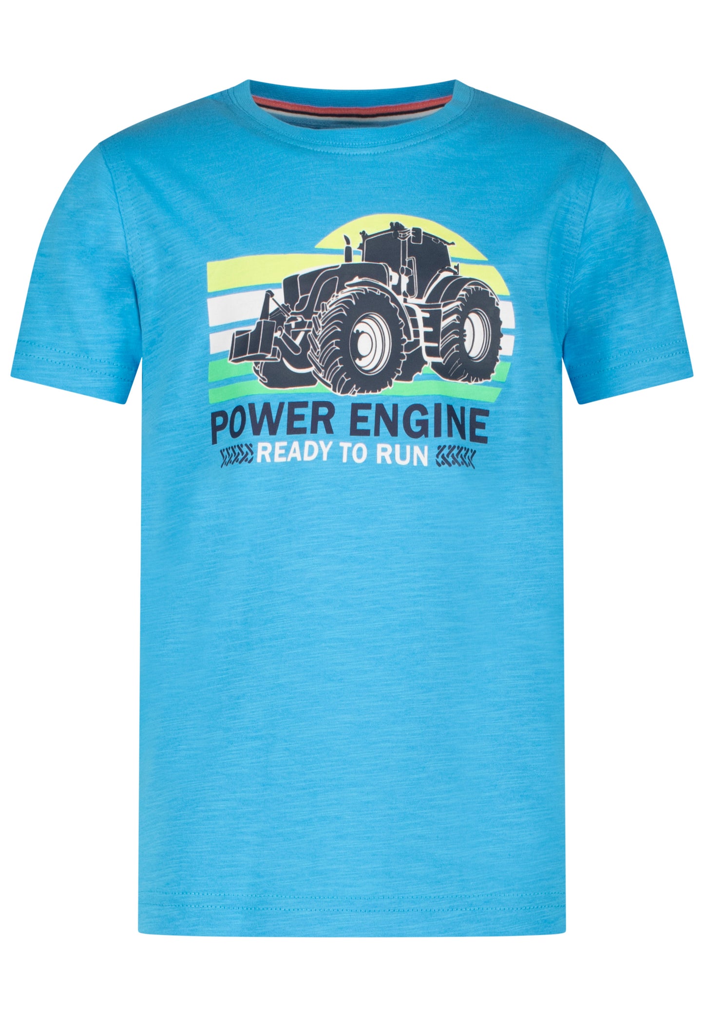 Salt and Pepper T-Shirt Traktor Power hawaii blue