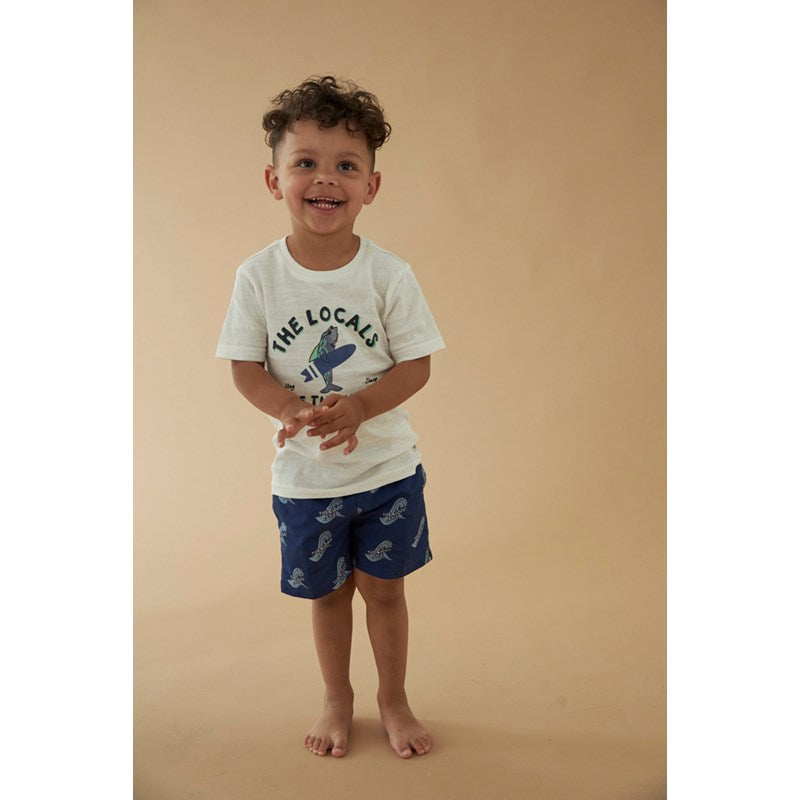 STURDY Badeshorts Bay Bandits blau